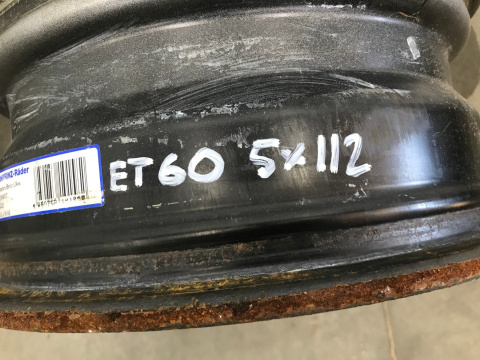 Felga mercedes W639 W447 vito viano 5x112 6,5x16 ET60 stalowa V-klasa