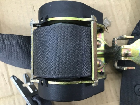 Pas bezpieczeństwa renault scenic 2 II prawy przód 03-09 czarny