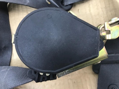 Pas bezpieczeństwa renault scenic 2 II prawy przód 03-09 czarny