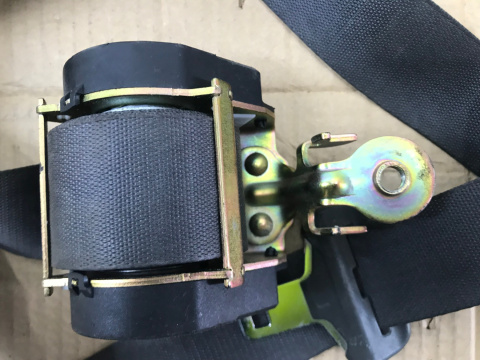 Pas bezpieczeństwa renault scenic 2 II prawy przód 03-09 czarny