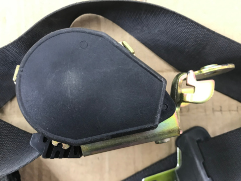 Pas bezpieczeństwa renault scenic 2 II prawy przód 03-09 czarny