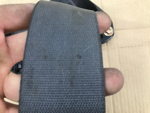 Pas bezpieczeństwa renault scenic 2 II prawy przód 03-09 czarny