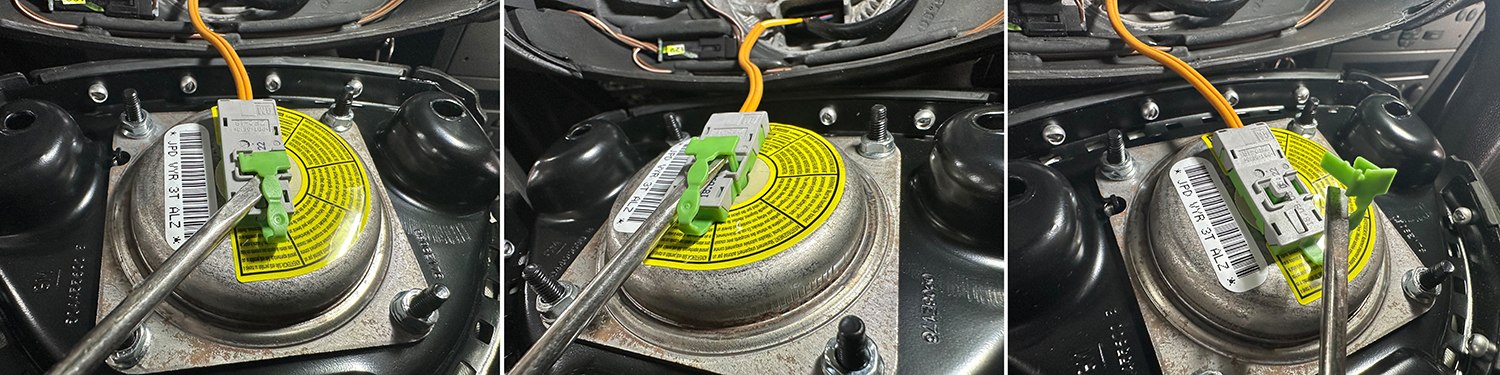 Demontaż poduszki AirBag Opel Meriva A 03-10r.